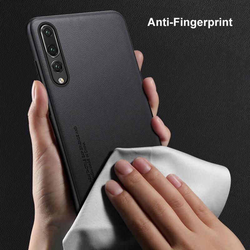 Роскошный чехол из искусственной кожи для Huawei P20 Pro P20Pro, задняя крышка, матовый силиконовый чехол для телефона с полной защитой для Huawei P20 Lite, чехол