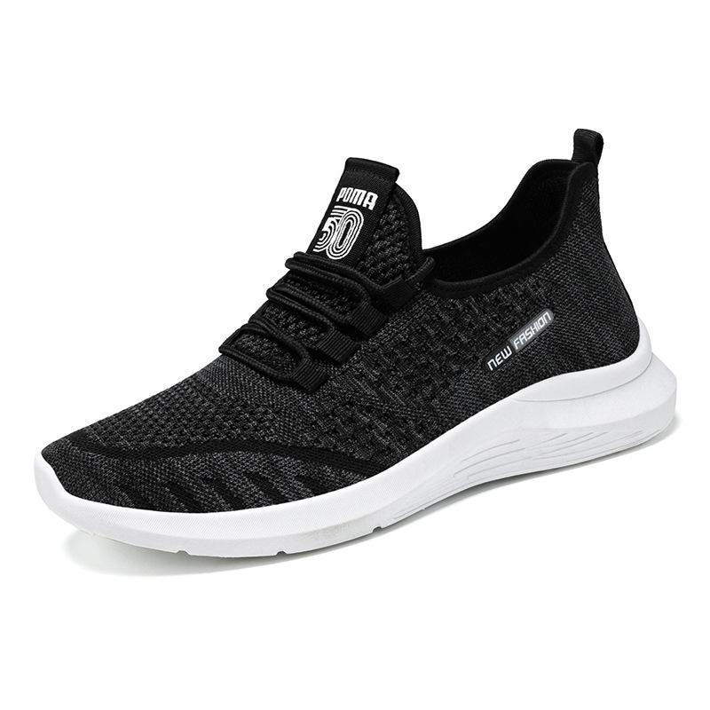 Fashion Spring and Summer New Breathable Men's Shoes, Thin, Anti Slip and Wear-resistant Running Sports and Leisure Shoes