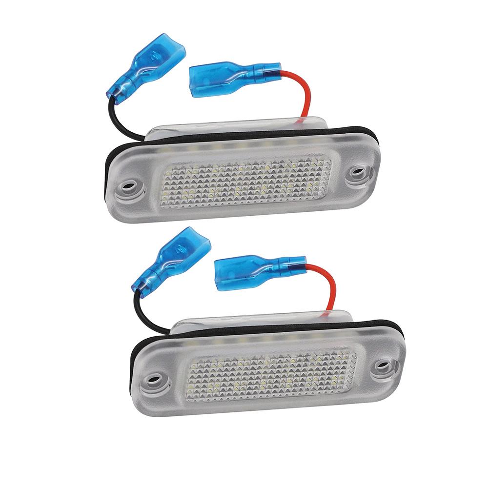 Для Mercedes Benz G-класса первого поколения W463 2013-2018 и G-класса второго поколения W463A 2019 светодиодная подсветка номерного знака без ошибок