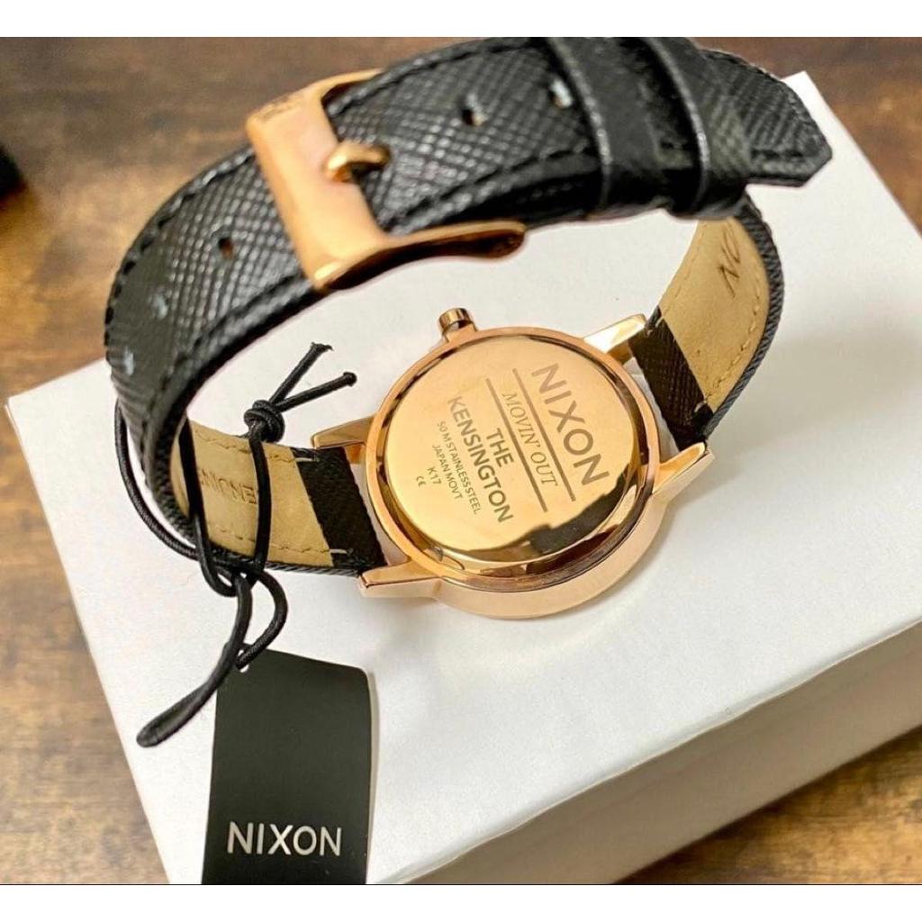 Б/у [Новые] Часы NIXON Kensington Черные x Розовое Золото