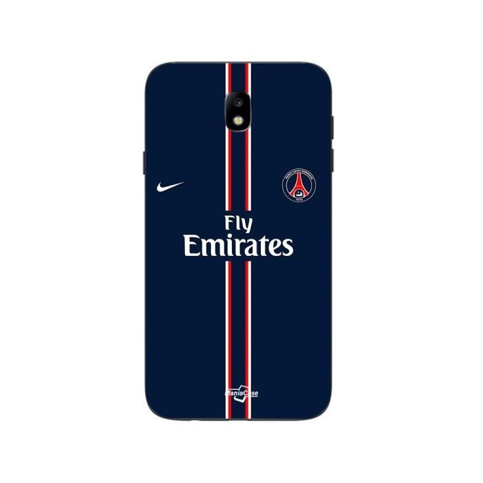 Coque - Maniacase - Samsung Galaxy J7 2018 - Paris Saint Germain - Souple - Sportif