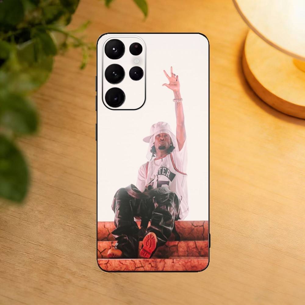 Чехол для телефона с изображением рэпера Playboi C-Carti Для Samsung S25, S24, S21, S22, S23, S30, Ultra, S20, Plus, Fe, Lite Черный корпус