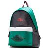 Jordan Polyester Basketball Bag Backpack Regular Unisex Black Green Multicolor (Unisex) Backpacks 9A0390 085