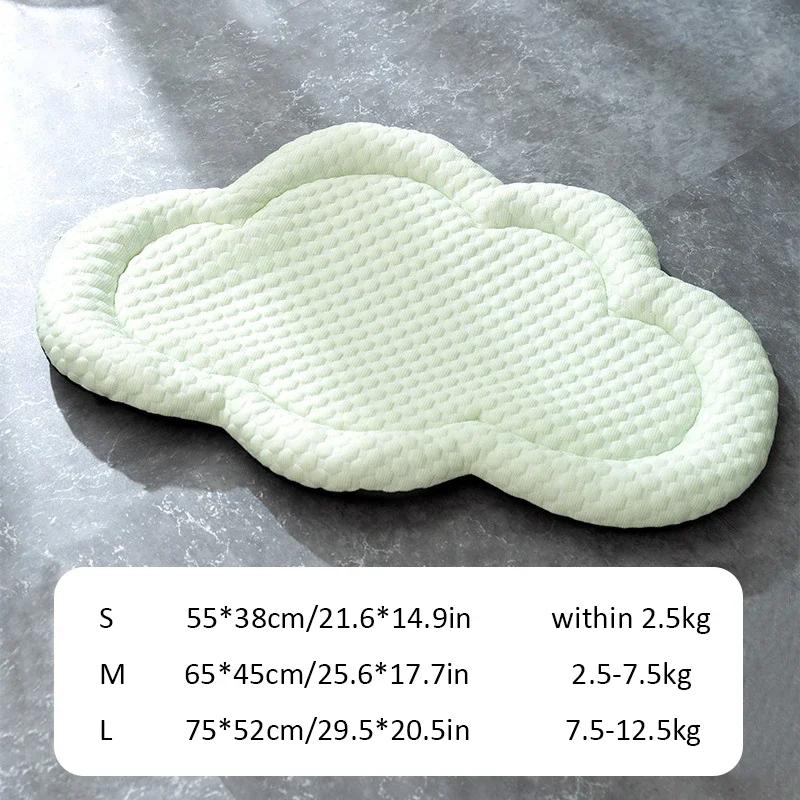 Dog Cooling Bed Mat Spring Summer Universal Soft Non-slip Breathable Pet Sleeping Mat for Small Medium Big Dogs Pet Accessories