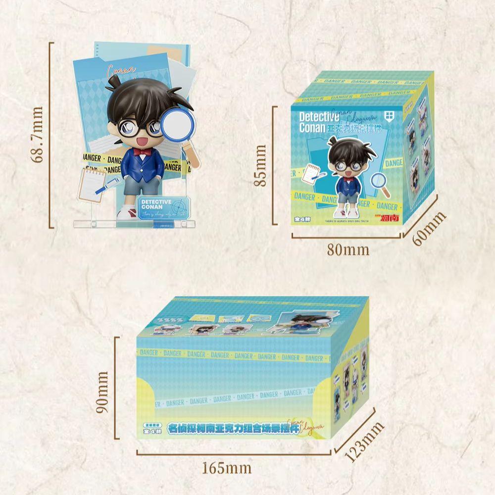 Оригинальный Детектив Конан Кайто Кид Ран Мори Blind Box Аниме Фигурки Действия Многофункциональная Модель ПВХ Украшение Игрушка Подарок Мальчику Девочке