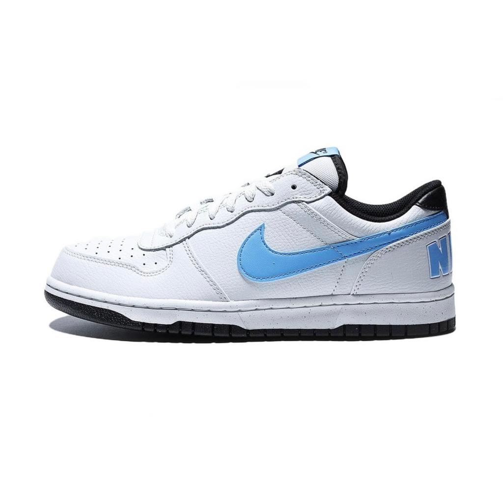Nike Big Ink Dyed Ghost Leather Slip Resistant, Abrasion Resistant, Lightweight, Breathable Low top Skateboard Shoes 355152-107(Team332-)