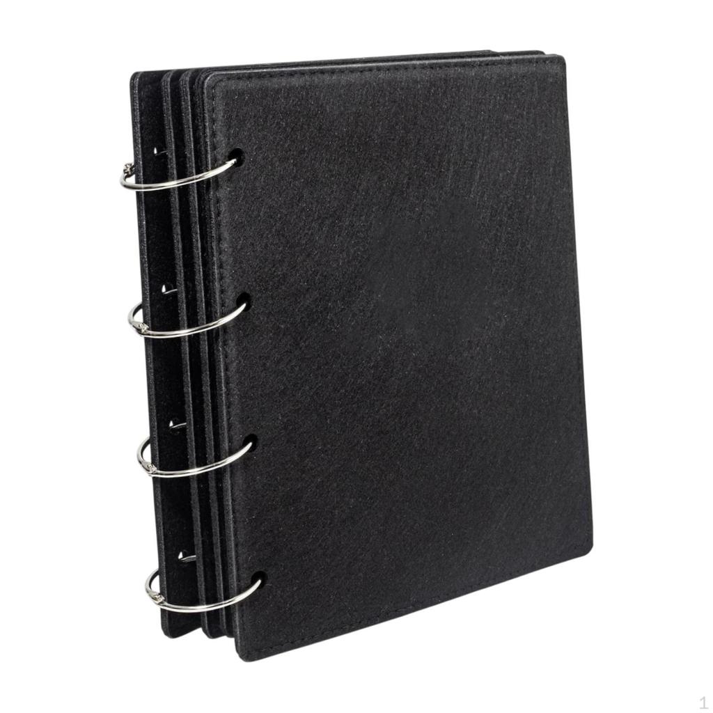 Shoe Charm Holder with 4 Pages Jewelry Display Decoration Enamel Pin Pins