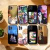 Чехол для телефона 'Ночные Сакуры Большая Операция' для iPhone 17, 16, 15, 14, 13, 12 Plus, Pro Max, XS, 5G Мягкий Силикон Черный