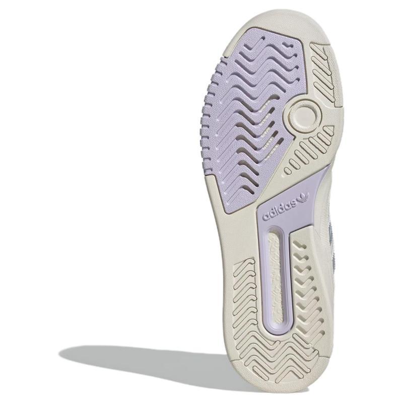 Adidas DROP STEP 2.0 Противоскользящие Износостойкие Низкие Кеды для Скейтборда Женские Белые Фиолетовые Кроссовки JP5887