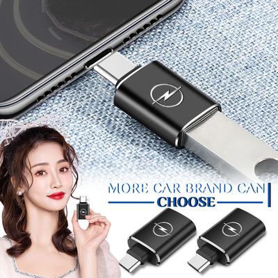 1 шт. Автомобильный зарядный адаптер Конвертер Type-C в USB Автоаксессуары для Opel Astra j Insignia Astra g Corsa Zafira b Mokka Vivaro Meriva