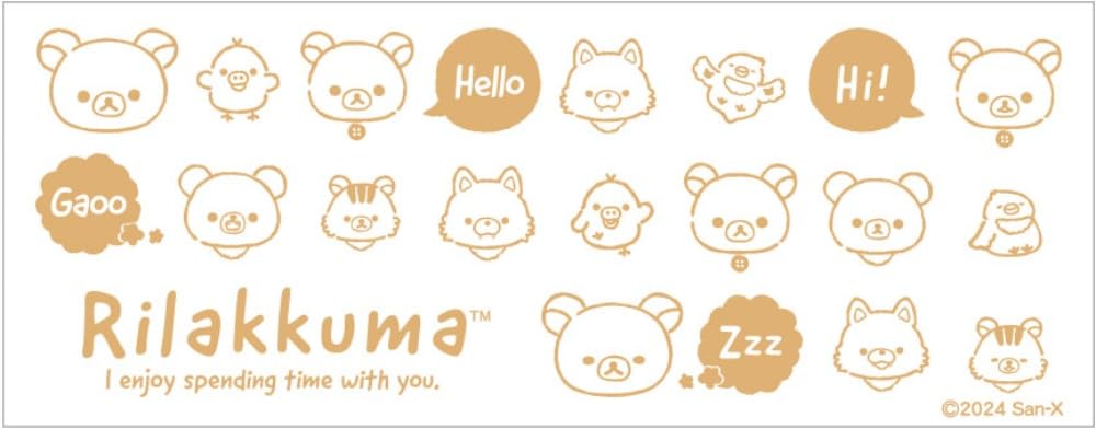 Tees Factory and Korilakkuma Rilakkuma, Kiiroitori, Teacup, Rilakkumastyle6, RK-5536053RS