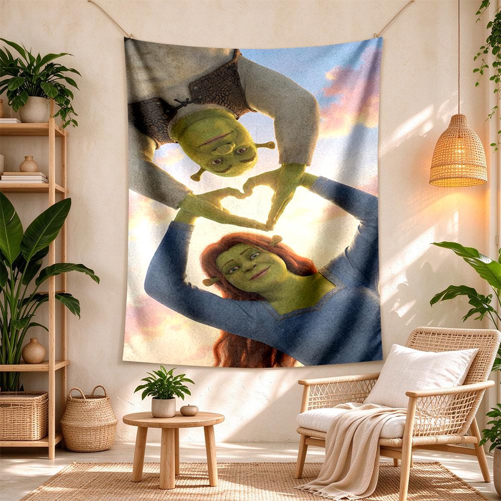 Shrek Boho Wall Tapestry Cozy Warm Great For Reading Corner Bedroom Living Room All Season Vintage Wall Art Ideal Gift For Housewarming