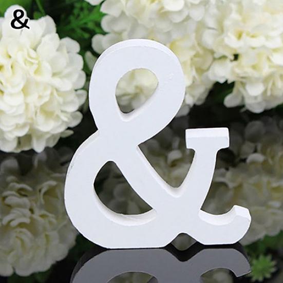 Large Wooden Letter Alphabet Wall Hanging Wedding Party Home Shop Decoration
