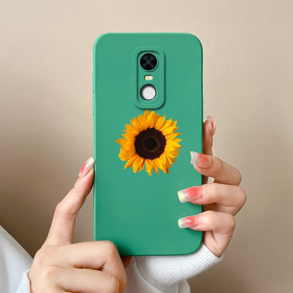 Подходит для Redmi Note 7S 10 10S K80 7 8 9 9T 10T 9S Pro Max Plus Новый чехол Pretty Butterfly Sunflowers Жидкий силиконовый противоскользящий чехол для Redmi Capa