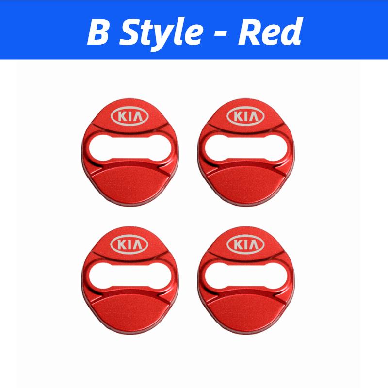 4PCS Car Door Lock Cover Logo Protection Stickers For KIA K3 K5 KX3 KX5 KX7 Sportage R Forte Carens Stinger Sorento Accessories xmwcj44
