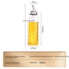Oil Bottle with Automatic Opening And Closing, Leak-Proof, Stainless Steel Spout, Soy Sauce And Vinegar Bottle, Kitchen Condiment Bottle