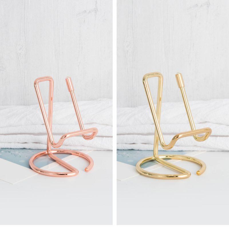 Креативная подставка для мобильного телефона и планшета, настольная подставка из живого металла, ленивое железное основание для мобильного телефона, украшения