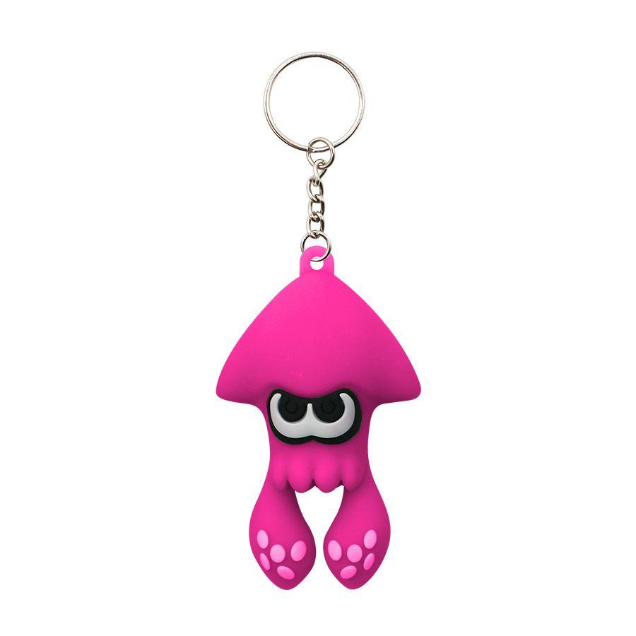 Splatoon 3 Брелок-игрушка Кальмар Высококачественный ПВХ Подвеска на сумку для детей Рождественские подарки