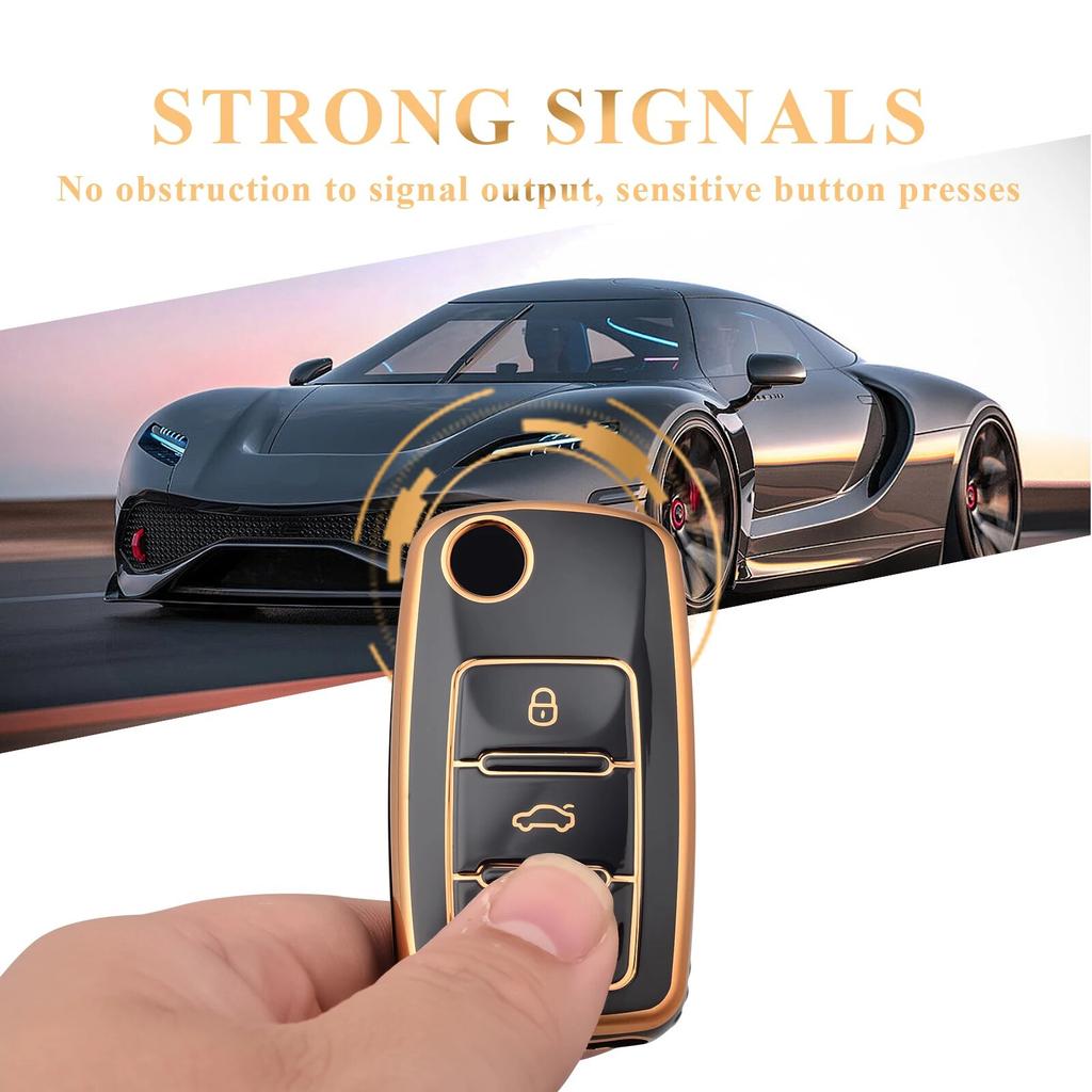 Чехол для ключей от автомобиля, брелок для ключей Volkswagen, рукава для ключей Langyi Sagitar Jetta Weiling Bora Tiguan VW, брелок для ключей от автомобиля