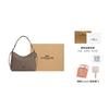 COACH Laurel Pebbled Leather Portable Crossbody Bag, Shoulder Bag Large Women's Dark Stone Color CR148-QBCBD