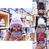 Crystal-studded Monchhichi Keychain Knit Hat Mink Pendant Arcade Prize Exchange Gift