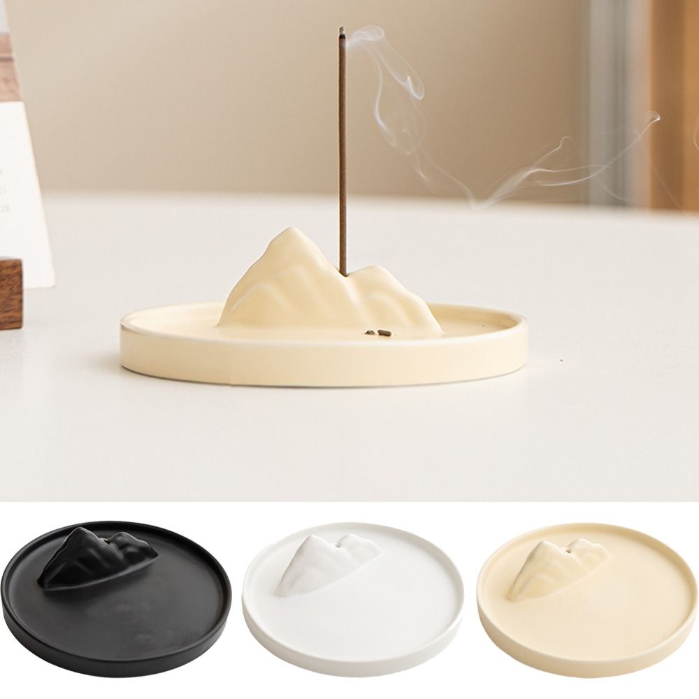 Smooth Surface Incense Stick Holder Non-slip Incense Burning Tray Home Decoration