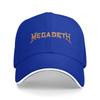 Бейсболка для любителей метала Megadeth  Уличная для спортзала Защита от солнца Хип-хоп Кепки Мужские Женские Винтажная Печать Бейсболки