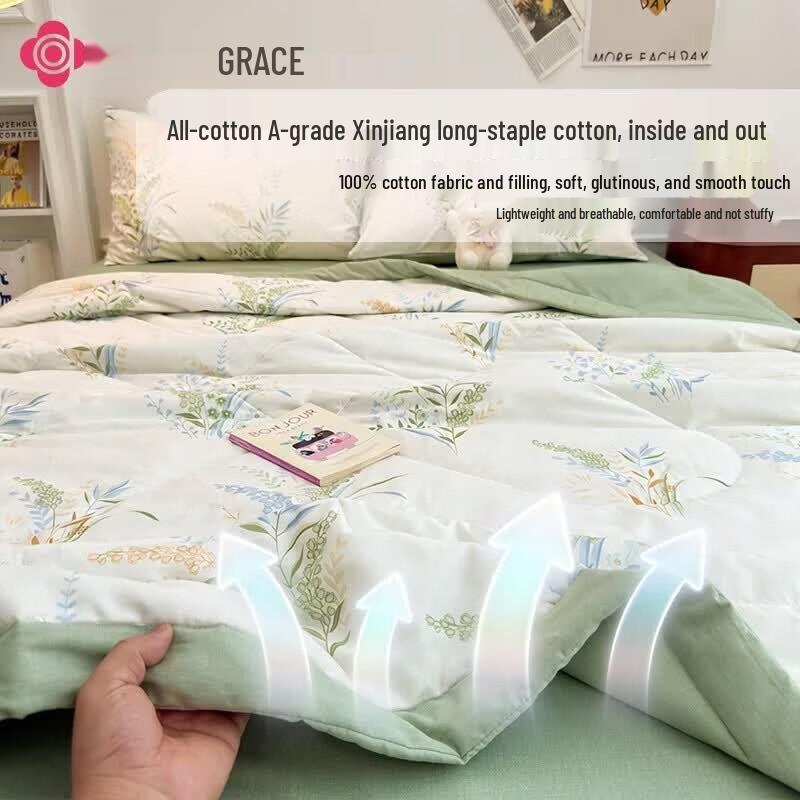 Grace All-Cotton Antibacterial Summer Cooling Quilt