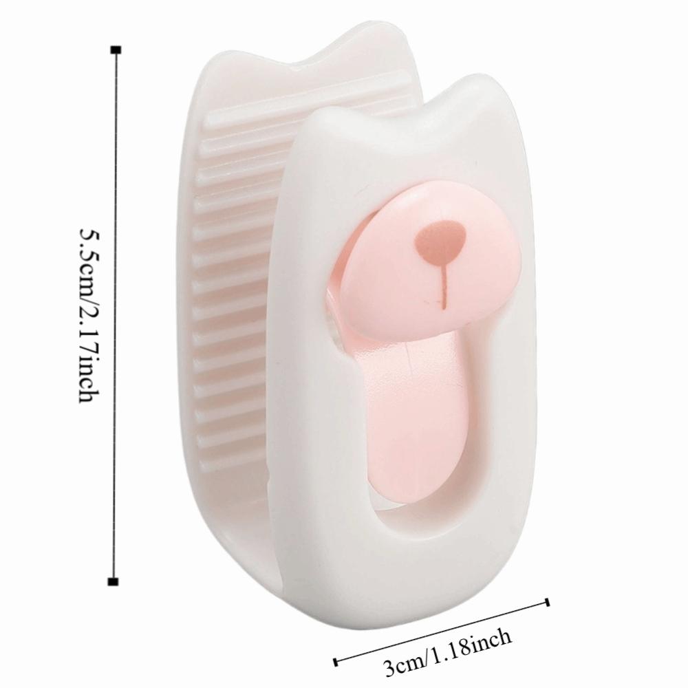 12Pcs Cute White/Pink/Blue Duvet Clips ABS Bear Shape Comforter Fasteners Prevent Shifting Simple Design Comforter Clips Duvet