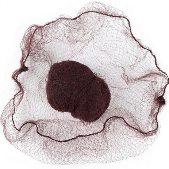 20 шт., сетка для волос «балетные булочки», 5 мм, невидимая дышащая эластичная нейлоновая ткань для женщин и девочек, стюардесса, медсестра, персонал банка, заколка для волос с эластичным краем, сетчатая крышка