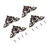 Cover Jewelry Box Feet Leg Scrapbook Album Furniture Hardware Corner Brackets Decorative Protector