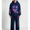 Happy Day Graffiti Print Kids Pullovers Pants 2-piece Set Street Casual Fashion Hoodies Vintage Boy's Girl Clothes