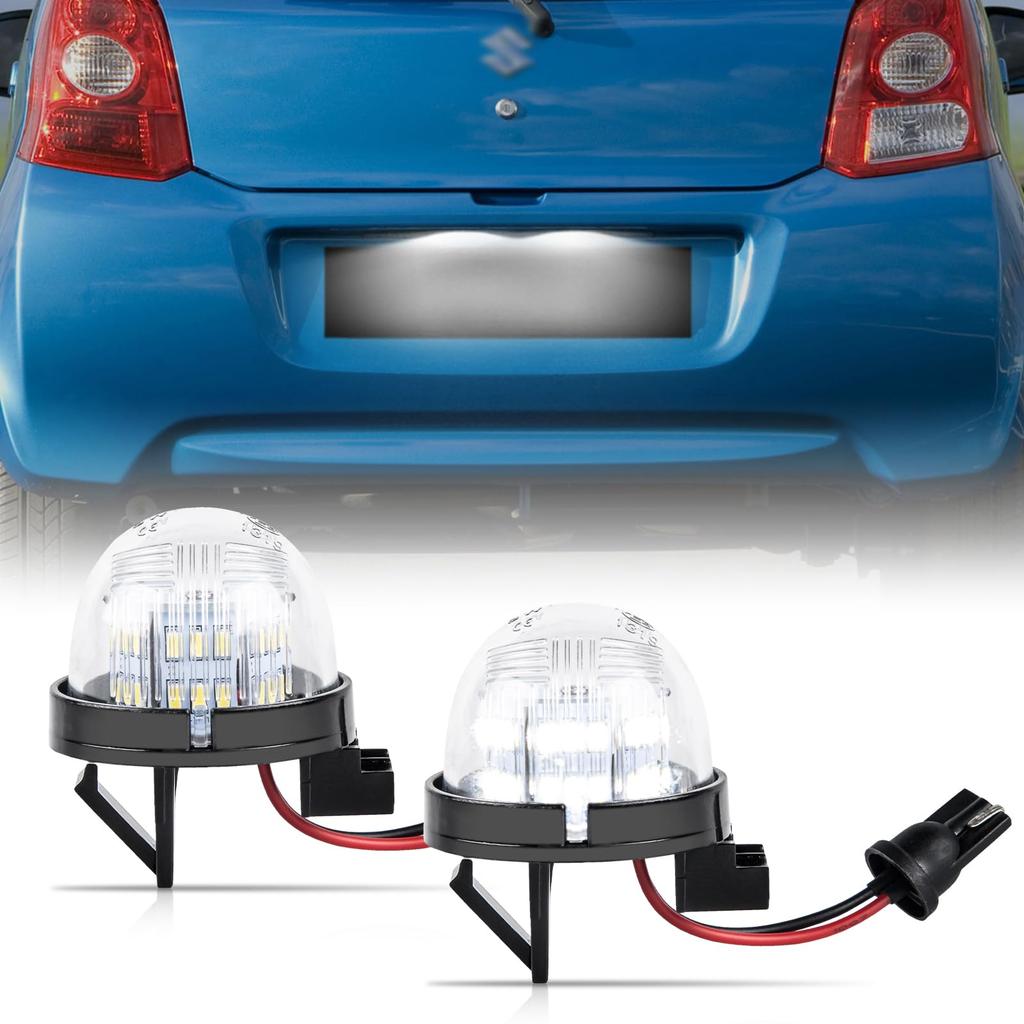 POPMOTORZ Универсальная светодиодная подсветка номера Suzuki для JB23W MR Wagon MF22S Wagon R MC21S Genuine Replacement Altrapan