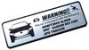 Honami Works MAZDA3 Mazda 3 Security Emblem 24 Hour Surveillance Dash Cam GPS Tracker Sticker