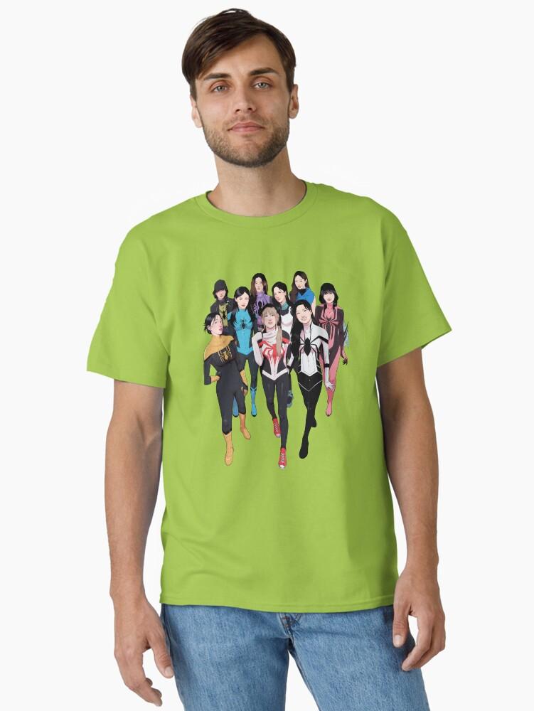 Spider-TWICE group unmasked version Classic T-Shirt