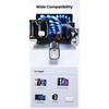 Toocki PD 45 Вт GaN USB-зарядное устройство для телефона Сверхбыстрая зарядка 2.0 QC 3.0 Светодиодный дисплей Тип C Зарядное устройство для Samsung S25 iPhone 17 Pro