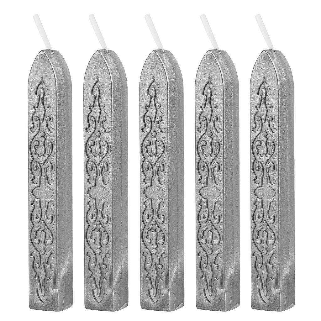 5 шт. восковых печатей, антикварные восковые печатей с фитилем для почтового письма, ретро-винтажная восковая печать, приглашение на свадьбу