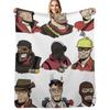 Team Fortress 2 Все юниты Плед Устойчивый к выцветанию Прочный Плед