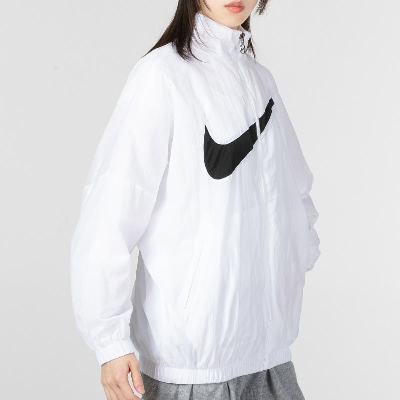 (WMNS) Женская тканая куртка Nike Sportswear Essential 'Белый' DX5865-100