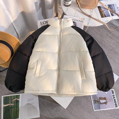 Пуховая хлопковая одежда женская новая зимняя утолщенная парная хлопковая одежда сочетающихся цветов одежда-хлеб