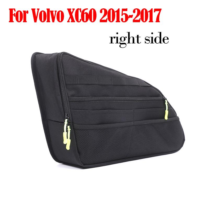Для Volvo XC60 XC90 V90 2015-2025 Боковая сумка-органайзер для багажника автомобиля с множеством карманов для инструментов и груза, Автоаксессуары
