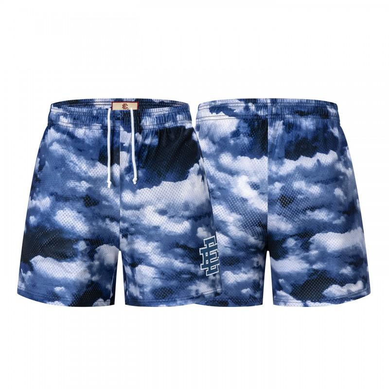 EE Mesh Gym Shorts Men Women Loose Quick Dry Beach Streetwear Fitness