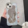 Чехол-бампер с зеркалом и сеткой для IPhone 17 16 12 13 Mini 11 14 15 Pro Max 17E 16E Plus Силиконовый чехол Coque Cover Fundas