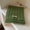 Retro Twist Long Label Knitted Wool Scarf for Women Autumn and Winter Korean Style Versatile Warm and Thickened Student Scarf Couple Style