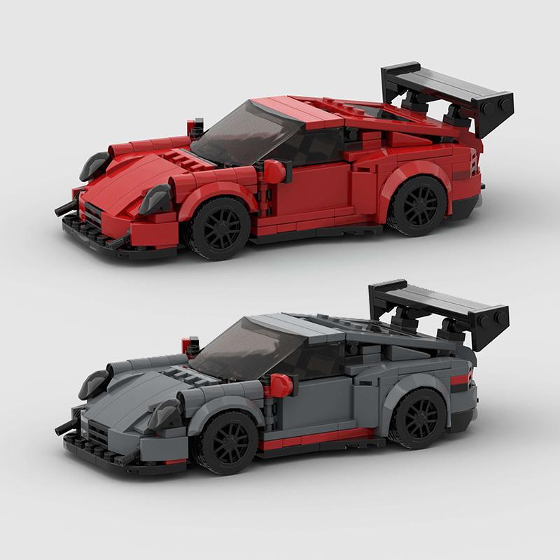 Moc City Speed Car Rally Sport Vehicle Racer ae86 M8 Модель Строительные блоки R34 Гоночный Супер Техника Кирпич Рождественский подарок
