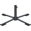 FIELDOOR Folding Parasol Base, Folds for Easy Transport and Storage, for Garden Parasols