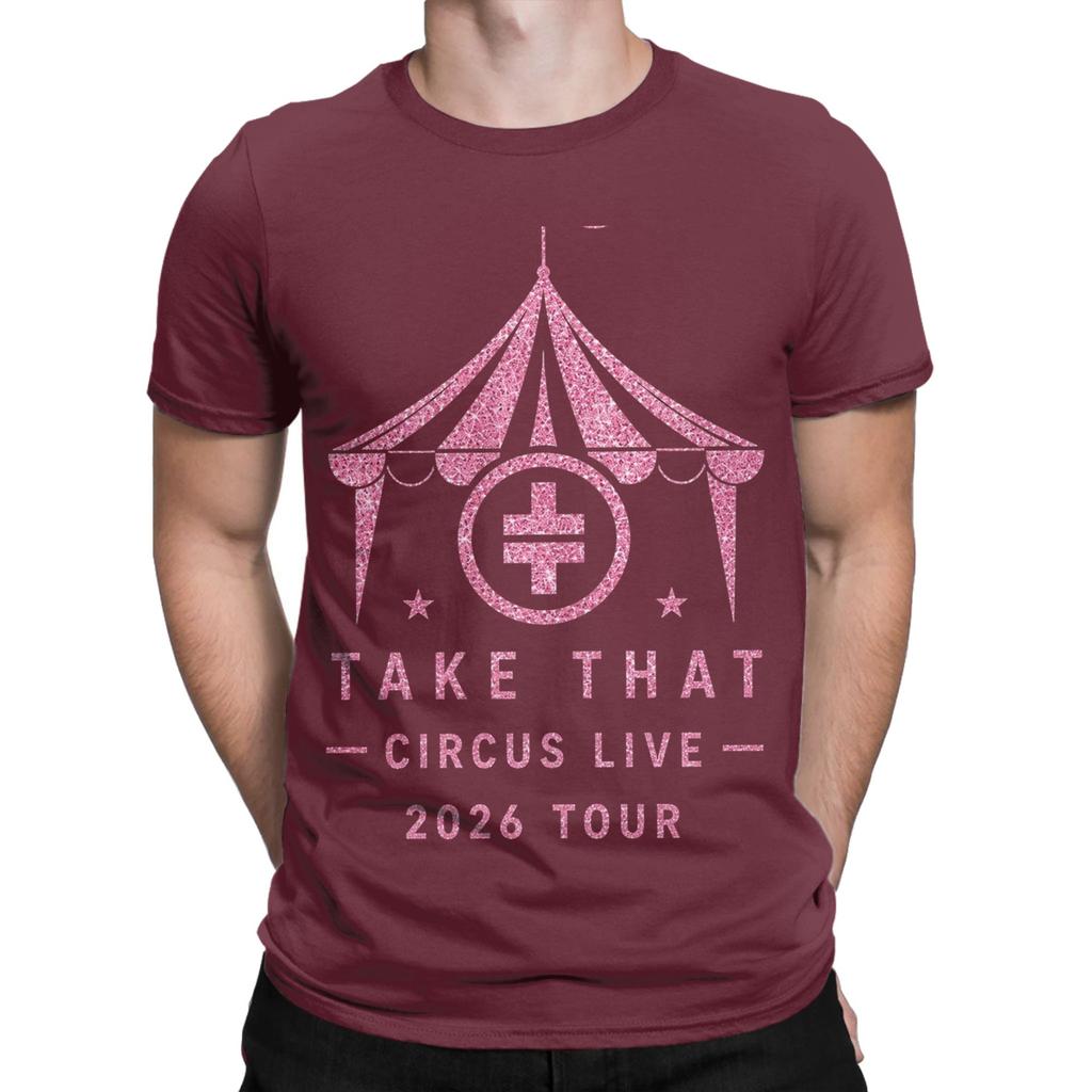 Unisex Unisex Graphic Printing Take That The Circus Live Tour 2026 Tee T Shirt 100 Cotton Tshirts Clothes