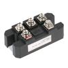 100A 1600V MDS100A 3-Phase Diode Bridge Rectifier - Copper Metal Case 3.1x1.6x1.2 Inch for Reliable Power Control