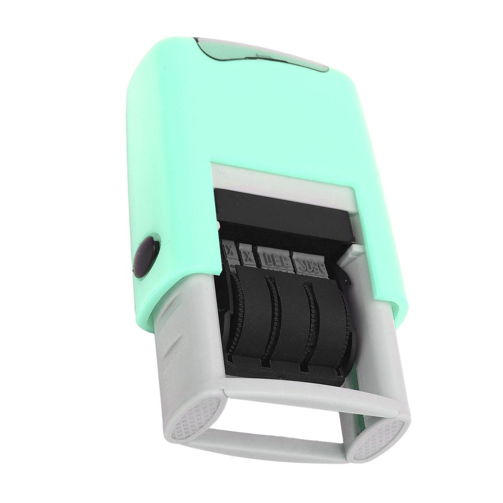 25x2.8mm English Date Stamp Clear Stamping Quick Drying Date Stamp for Study Work Life