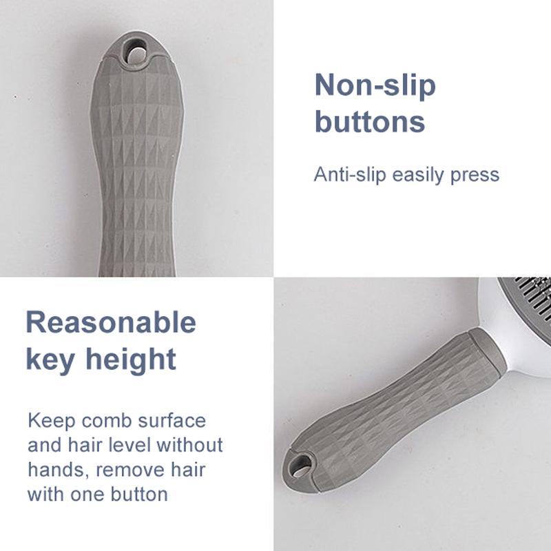 Щетка для волос для собак, расческа для кошек, уход и уход за кошками, щетка из нержавеющей стали, расческа для длинных волос, чистка собак, аксессуары для собак